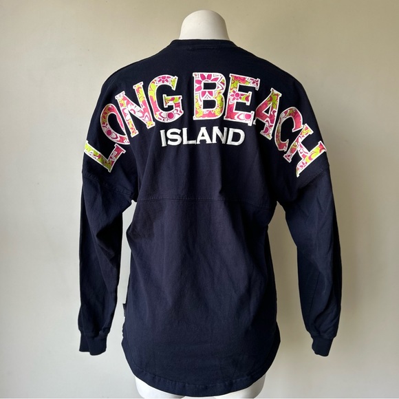 Long Beach Island NJ Classic Spirit Jersey in Navy, XS NWOT - Picture 3 of 7